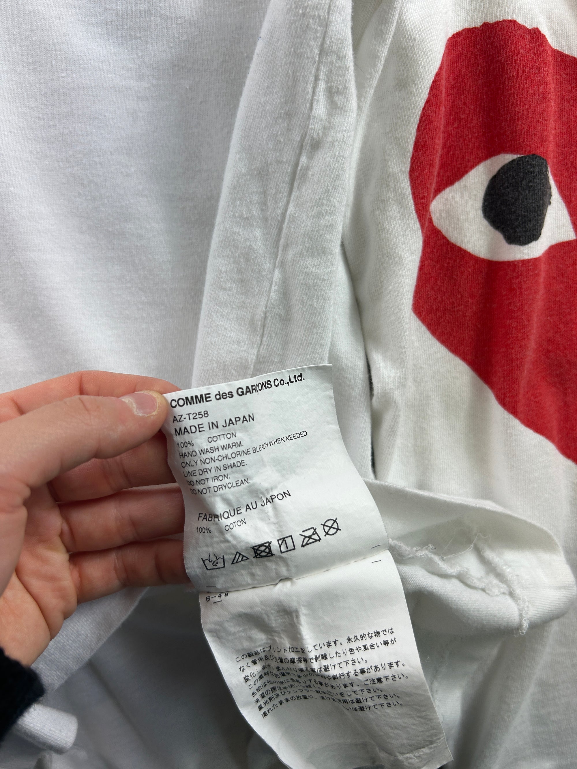 Longsleeve Comme des Garçons (S femme)