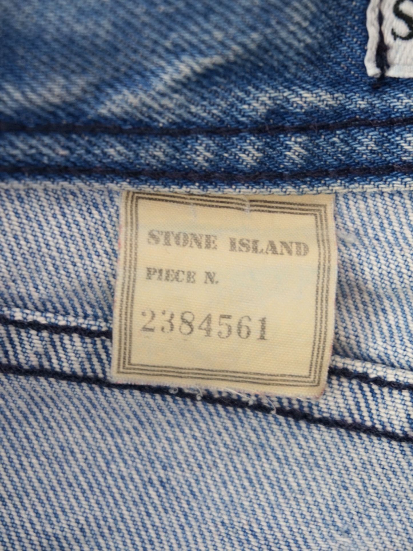 Jean droit bleu clair - Stone Island