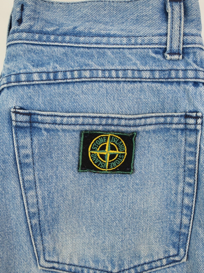 Jean droit bleu clair - Stone Island