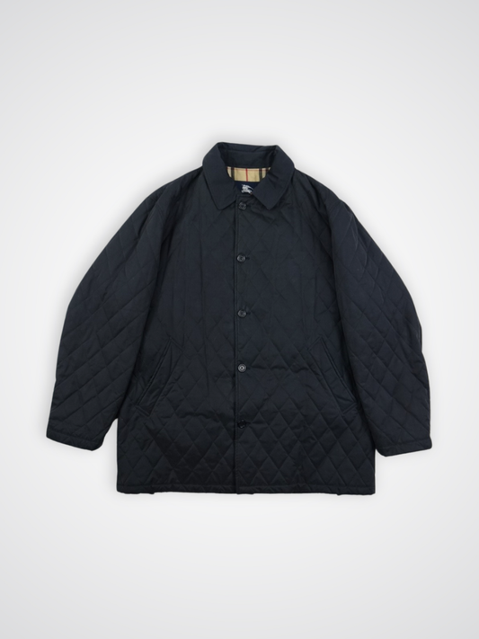 Manteau noir matelassé - Burberry