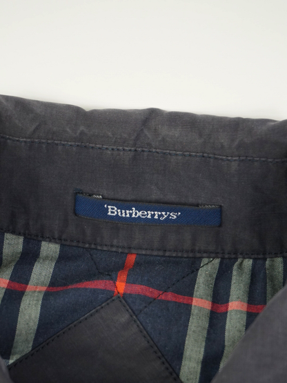 Manteau long bleu marine - Burberry