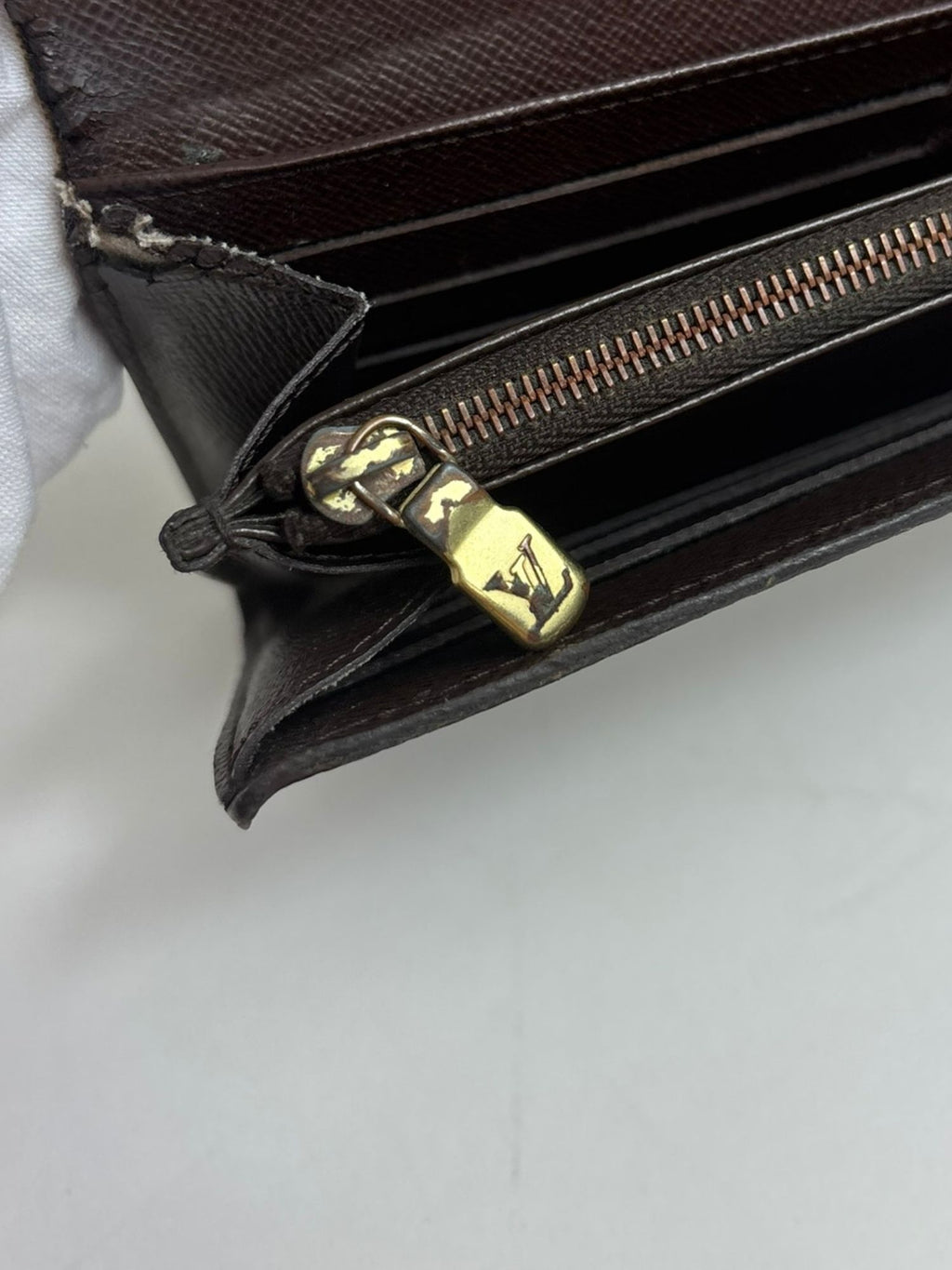 Portefeuille Sarah Damier Ébène Louis Vuitton