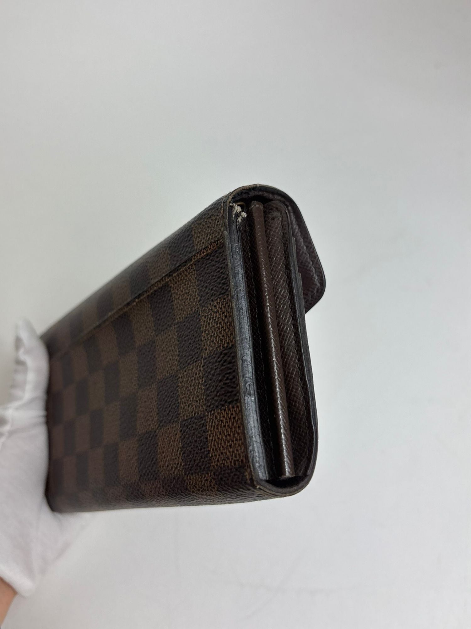 Portefeuille Sarah Damier Ébène Louis Vuitton