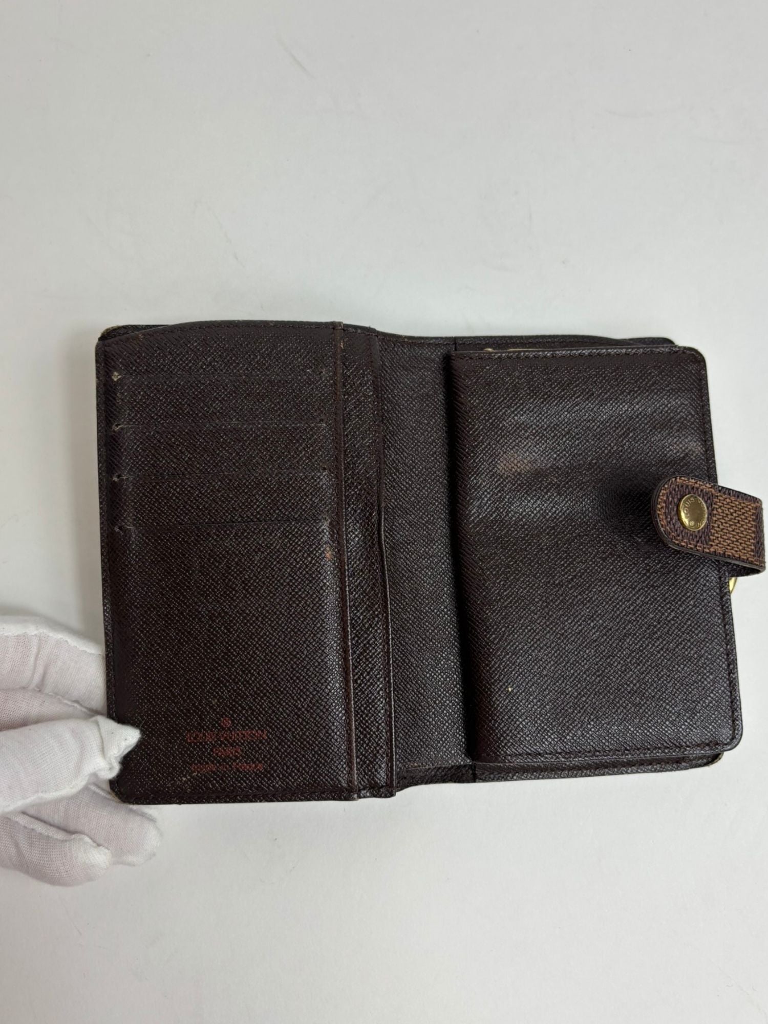 Portefeuille Viennois Damier Ébène Louis Vuitton