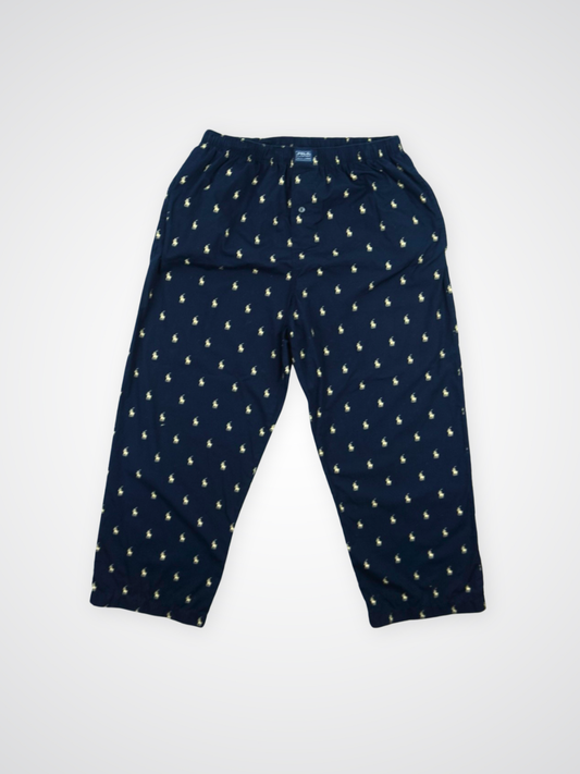 Pantalon multilogos bleu marine - Ralph Lauren