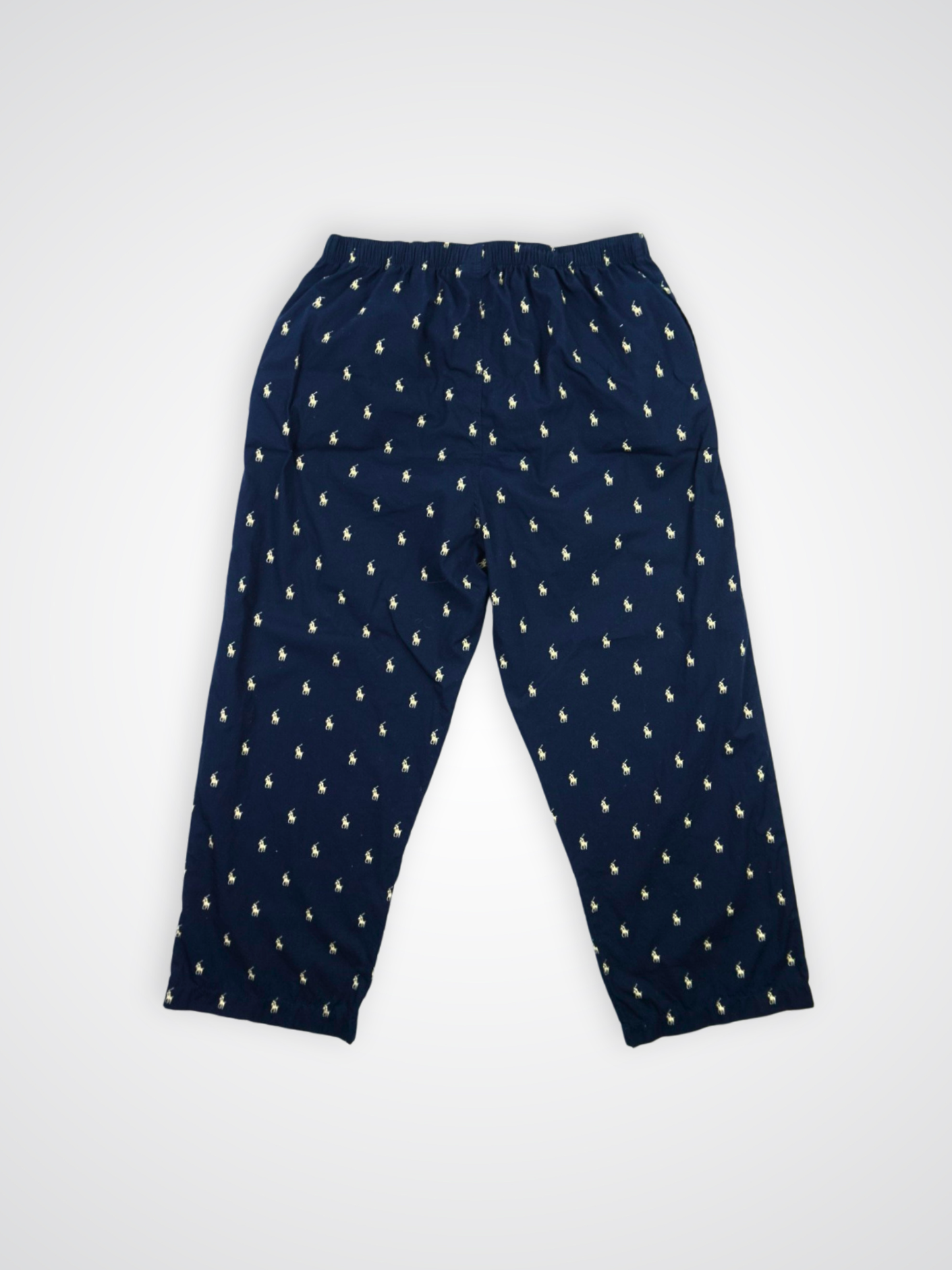 Pantalon multilogos bleu marine - Ralph Lauren