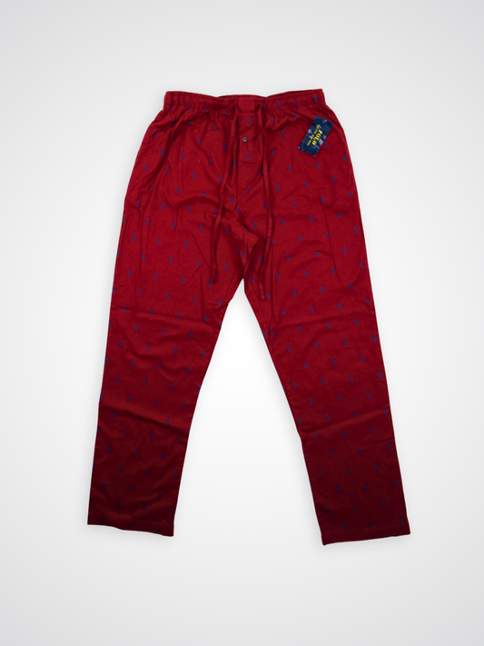 Pantalon multilogos rouge neuf avec étiquette - Ralph Lauren