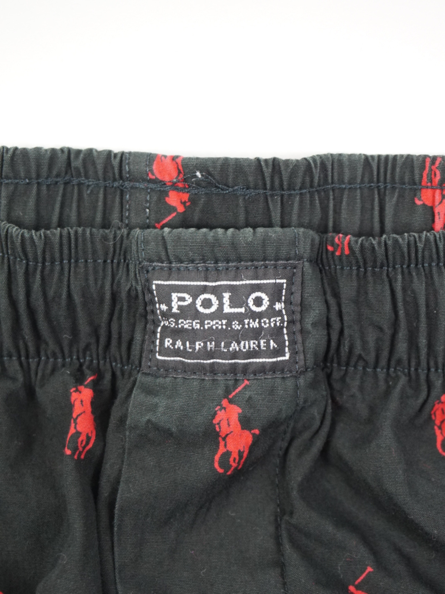 Pantalon multilogos noir - Ralph Lauren