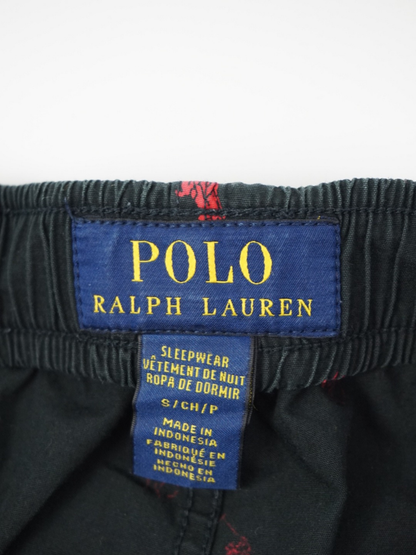 Pantalon multilogos noir - Ralph Lauren