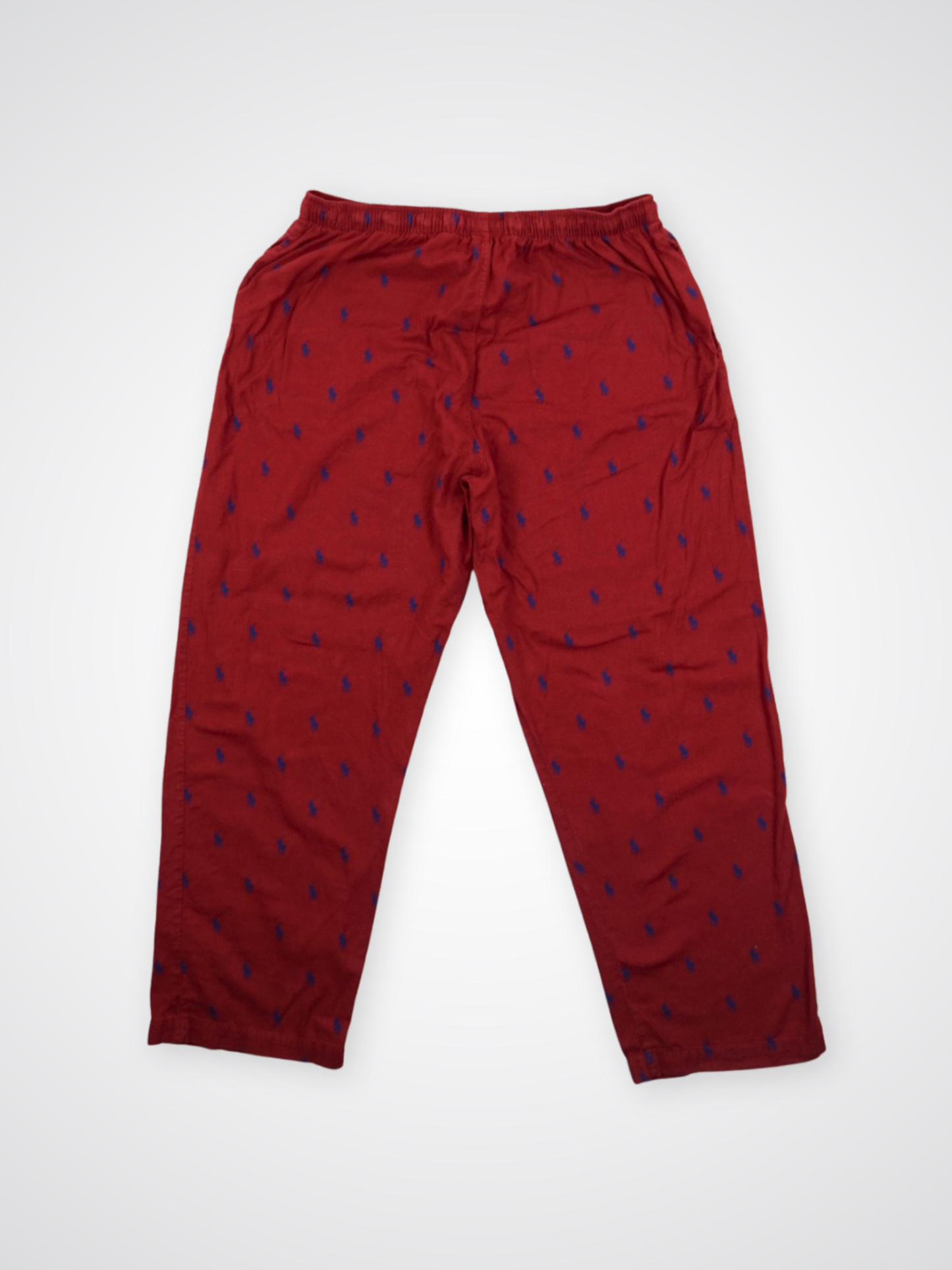 Pantalon multilogos rouge - Ralph Lauren