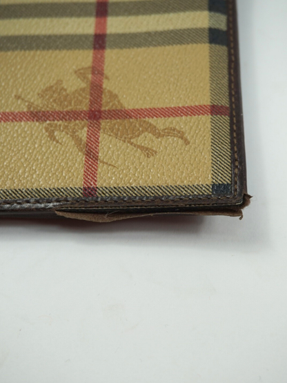 Portefeuille camel à motif Check - Burberry