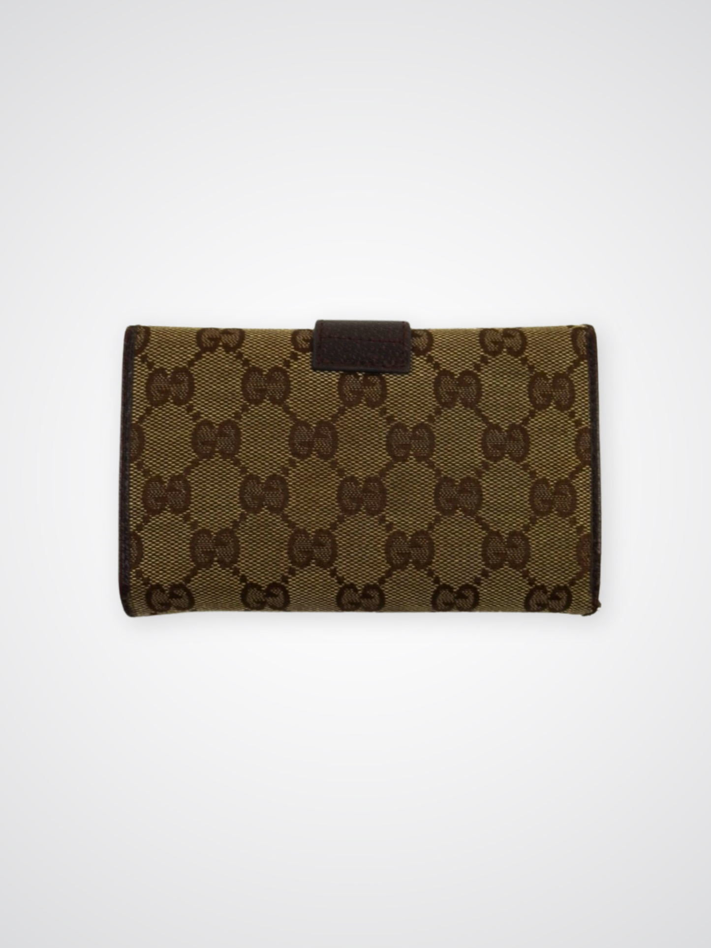 Portefeuille continental marron monogramme - Gucci