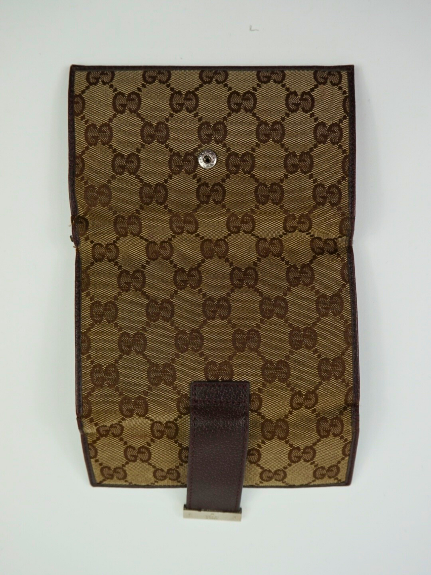 Portefeuille continental marron monogramme - Gucci