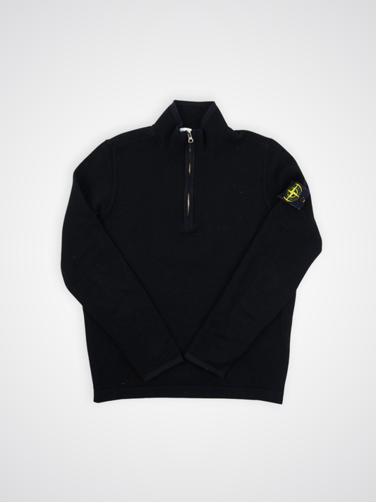 Pull 1/4 zip noir - Stone Island