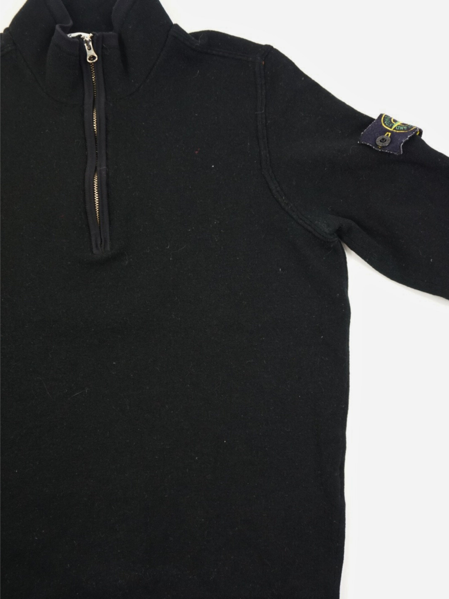 Pull 1/4 zip noir - Stone Island