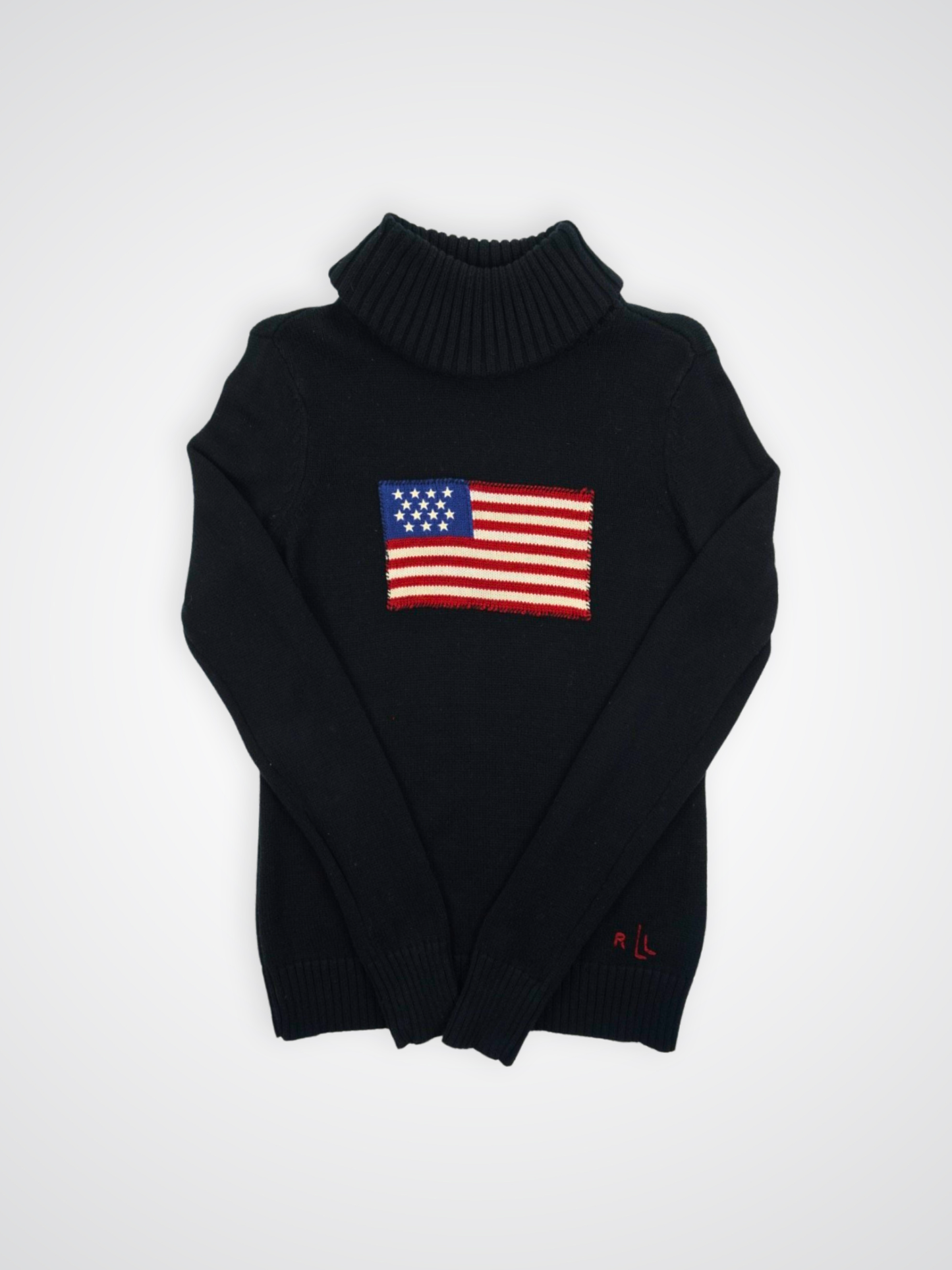 Pull flag noir - Ralph Lauren