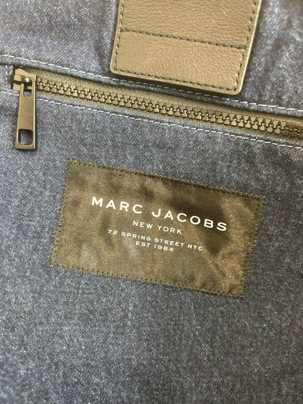 Denim Tote bag Marc Jacobs