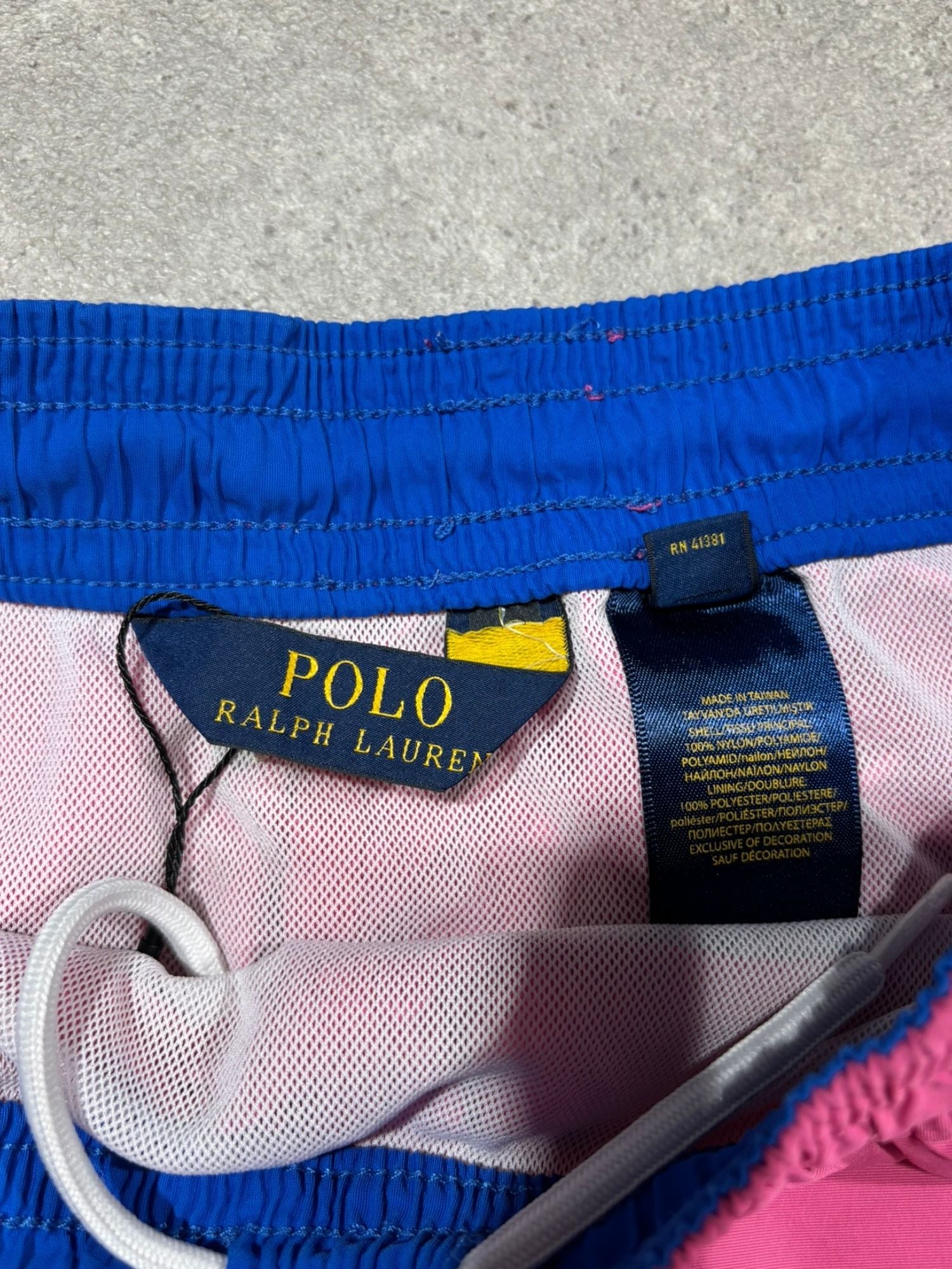 Short de bain Ralph Lauren rose (M)