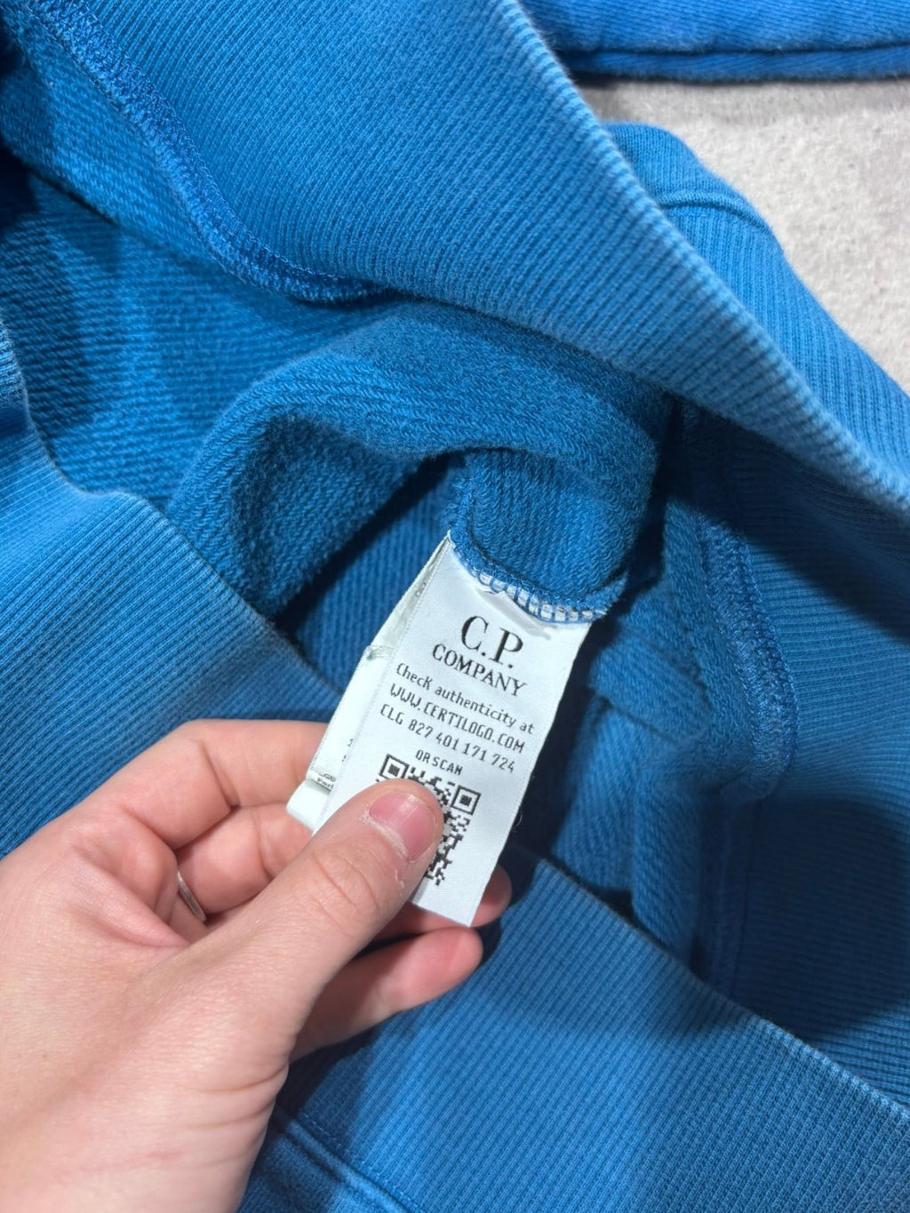 Sweat CP Company bleu (M)