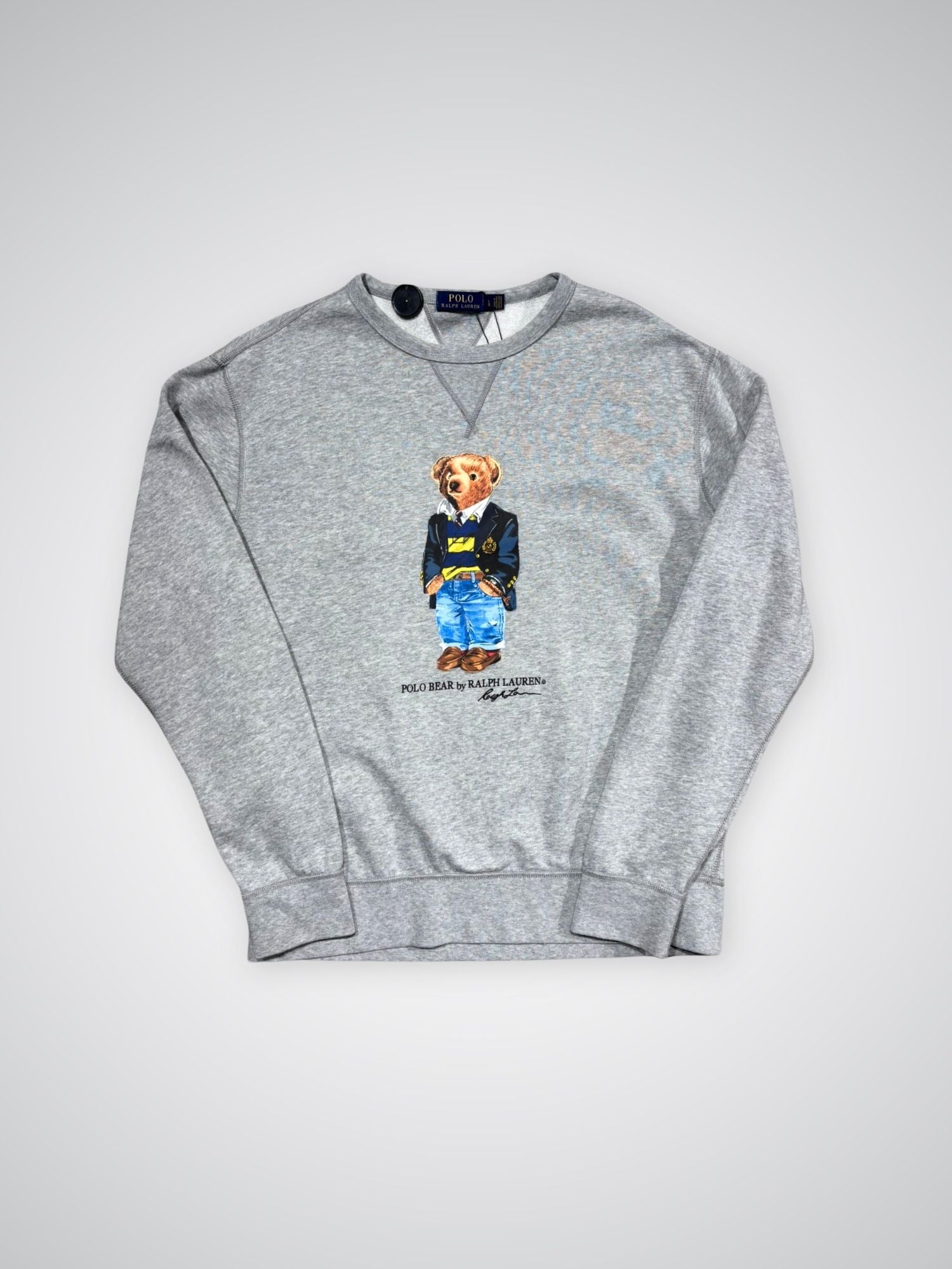 Sweat Ralph Lauren Bear gris (L)