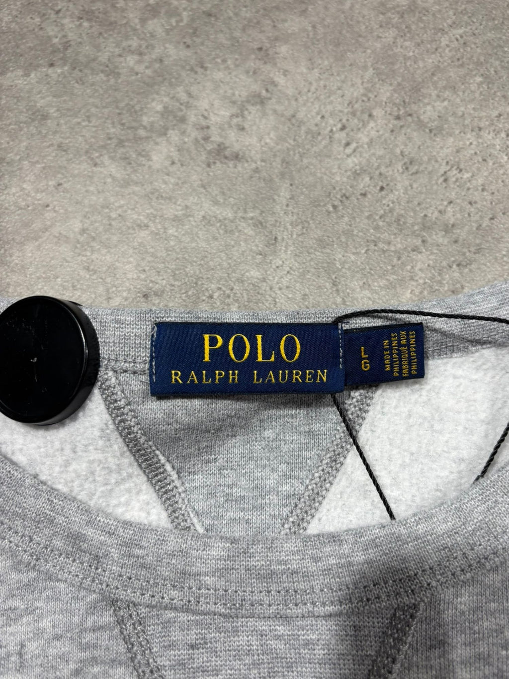 Sweat Ralph Lauren Bear gris (L)