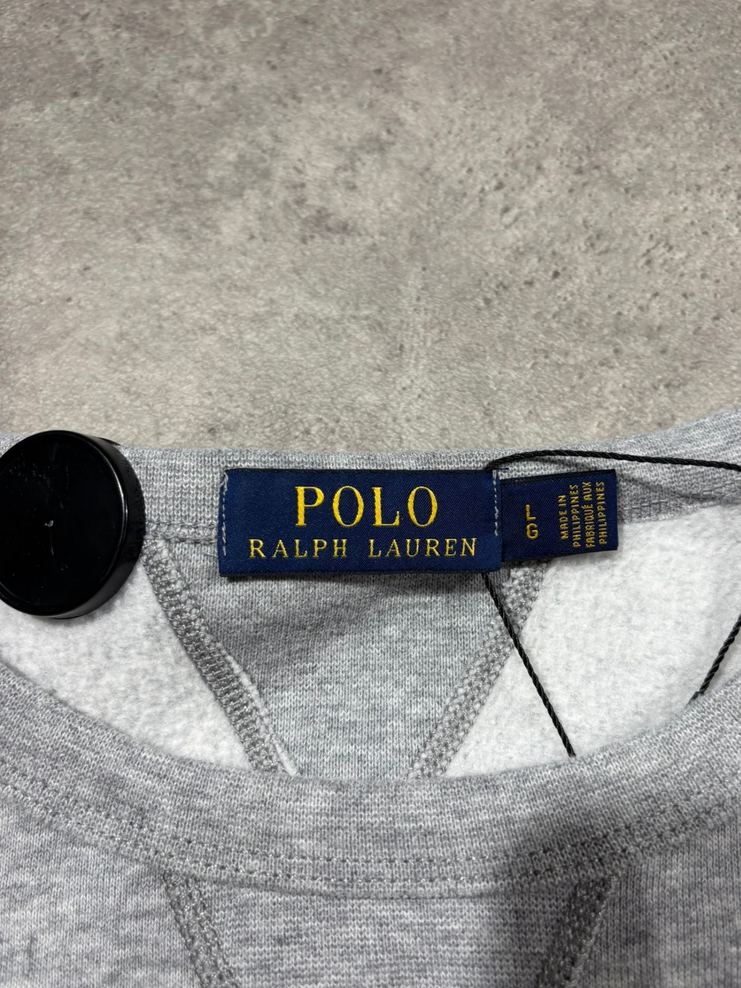 Sweat Ralph Lauren Bear gris (L)