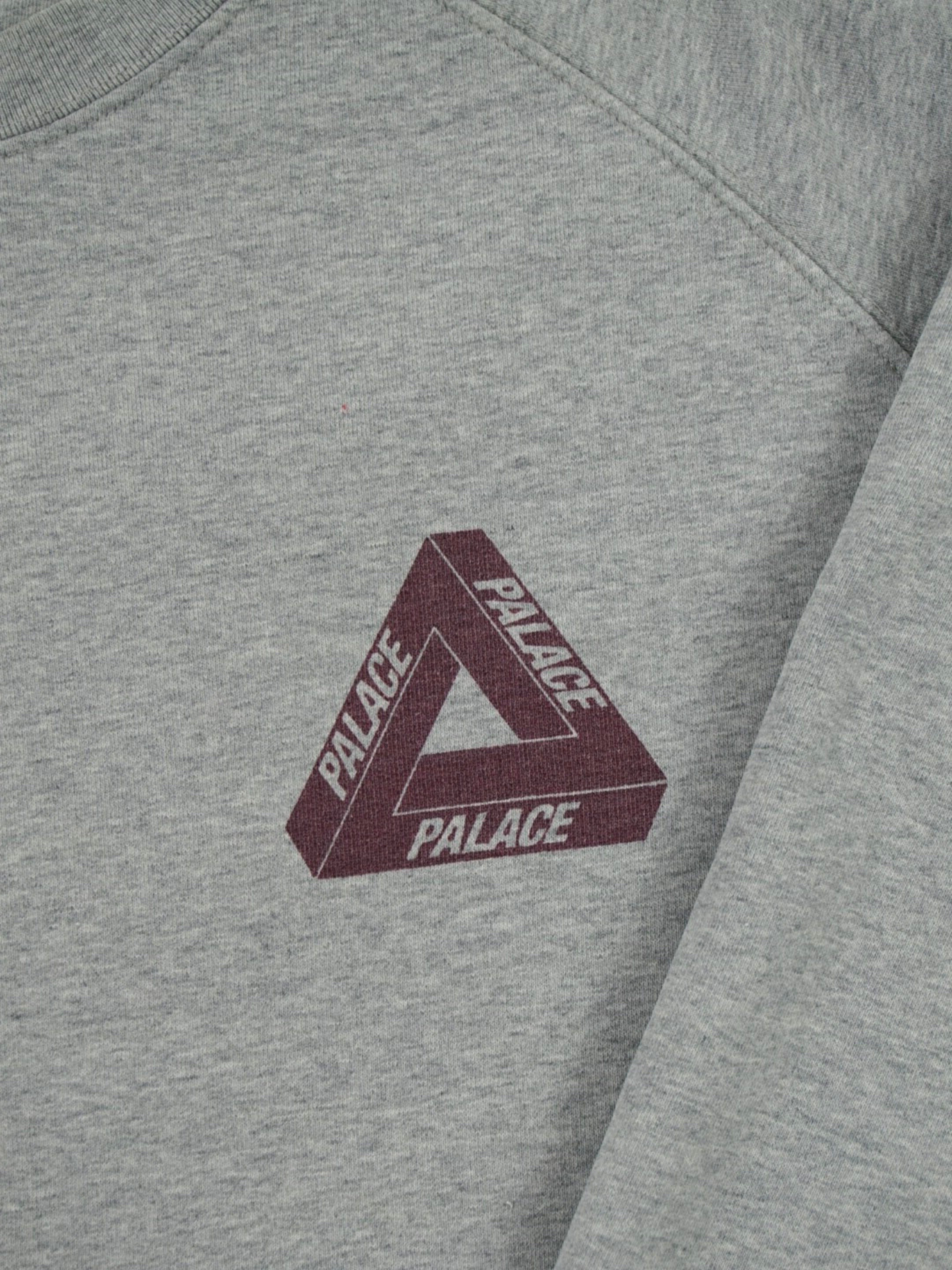 Sweat gris à logo - Palace