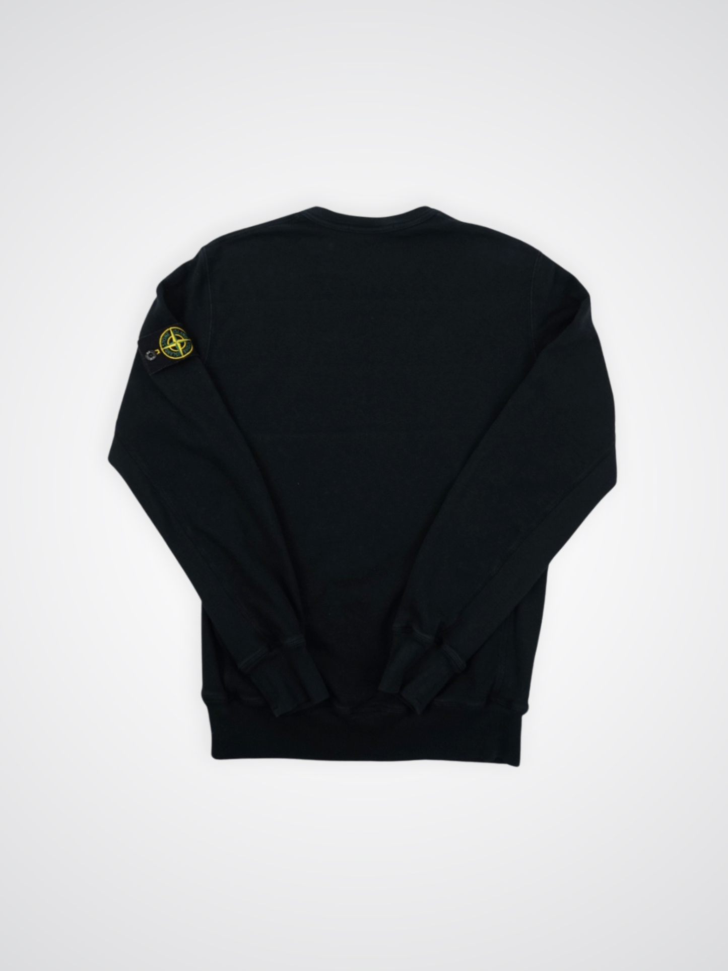 Sweat noir à patch - Stone Island