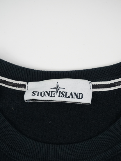 Sweat noir à patch - Stone Island