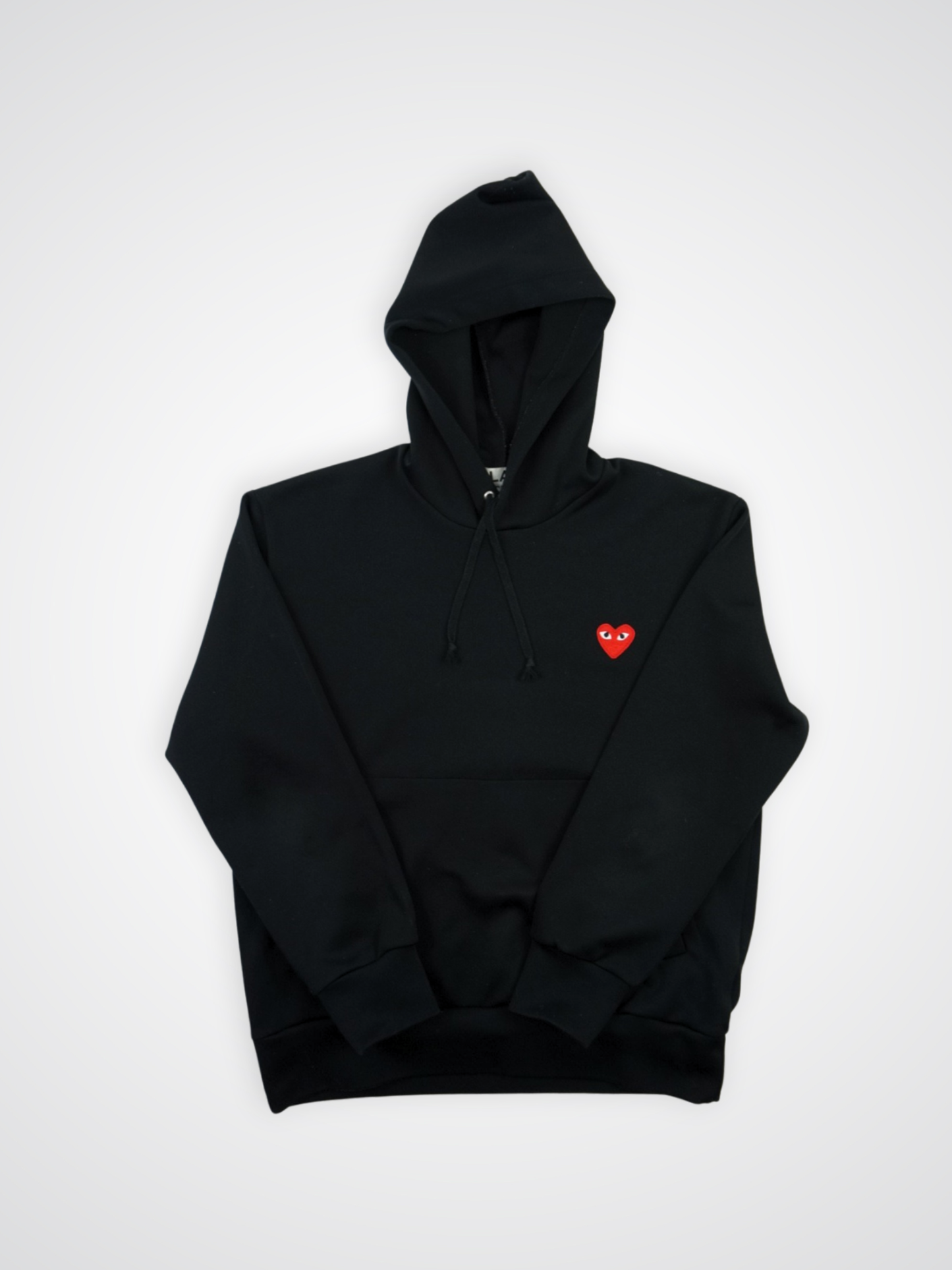 Sweat à capuche noir à logo - Comme des Garçons