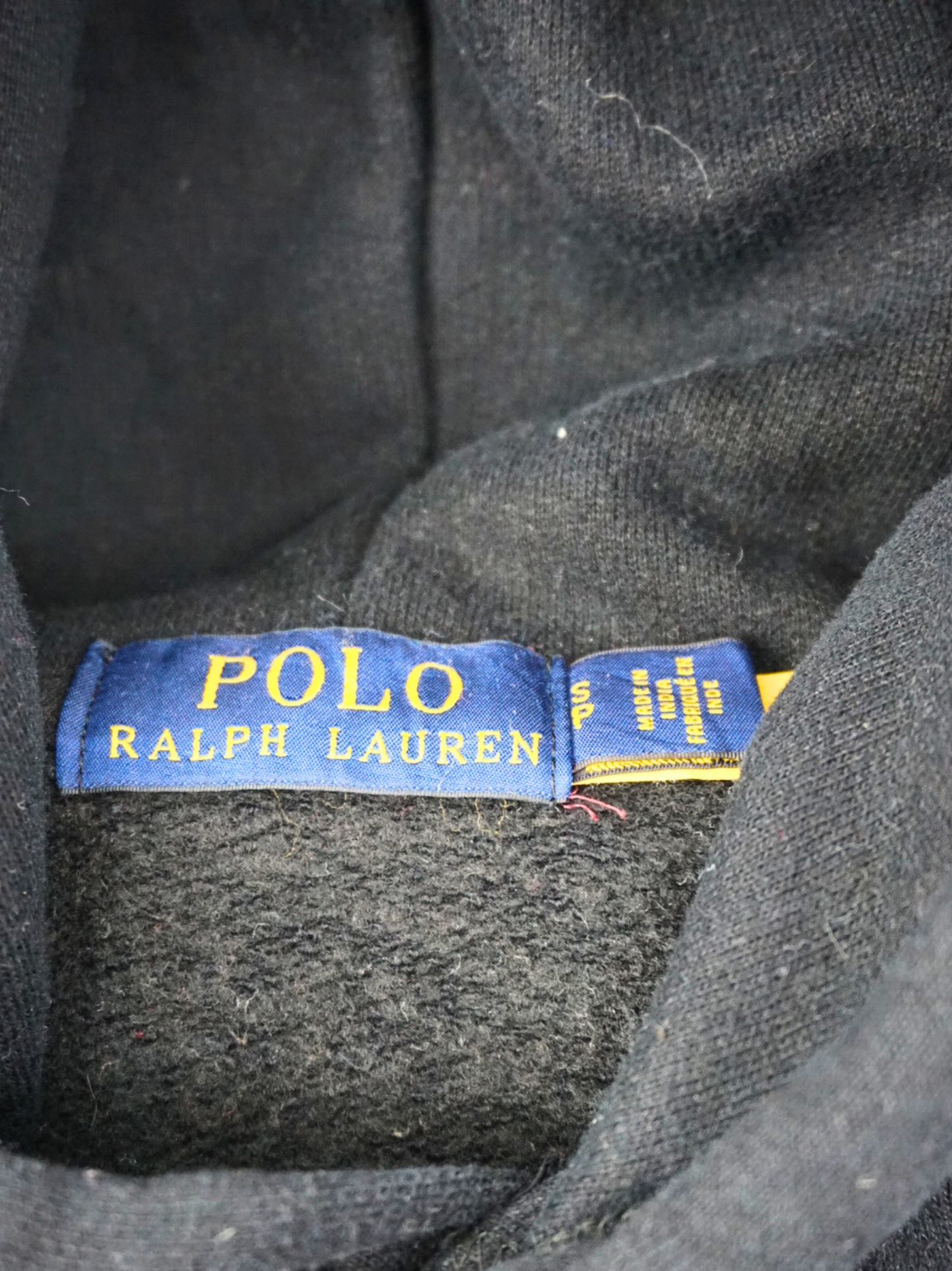 Sweat à capuche noir à logo - Ralph Lauren