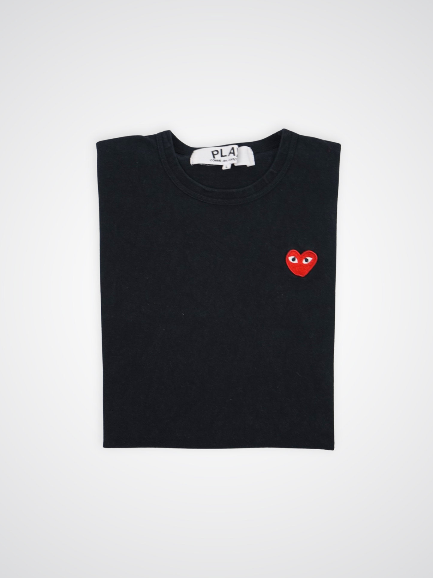 T-shirt noir à logo - Comme des Garçons