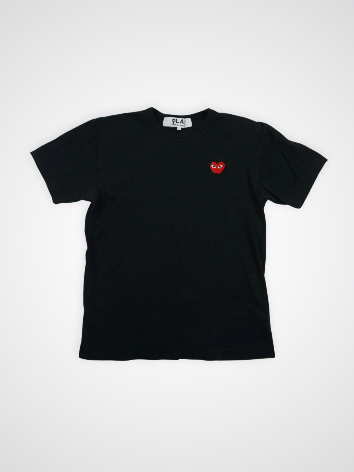 T-shirt noir à logo - Comme des Garçons