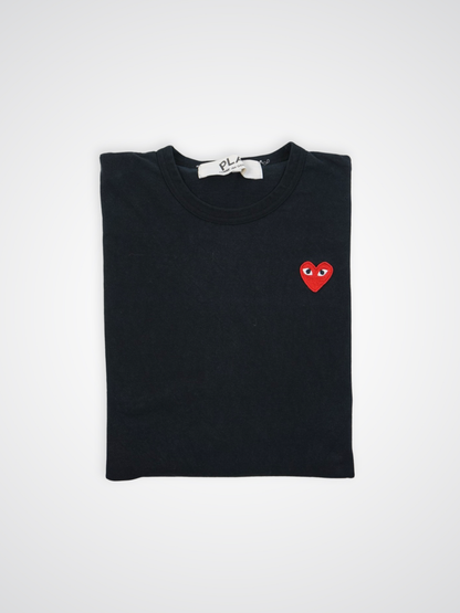 T-shirt noir à logo - Comme des Garçons