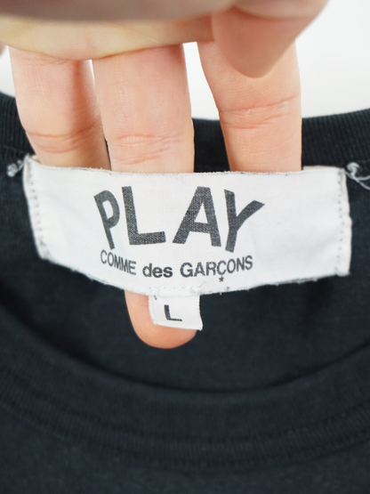 T-shirt noir à logo - Comme des Garçons