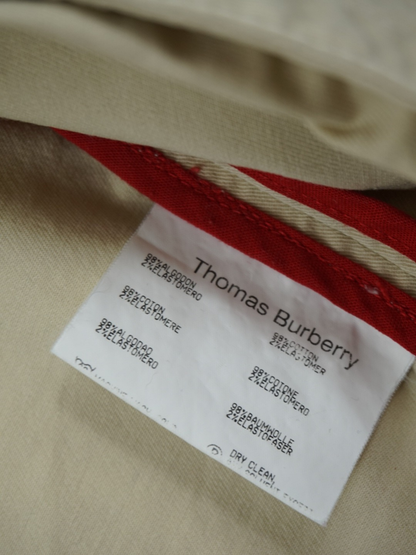 Veste Harrington beige à logo - Thomas Burberry