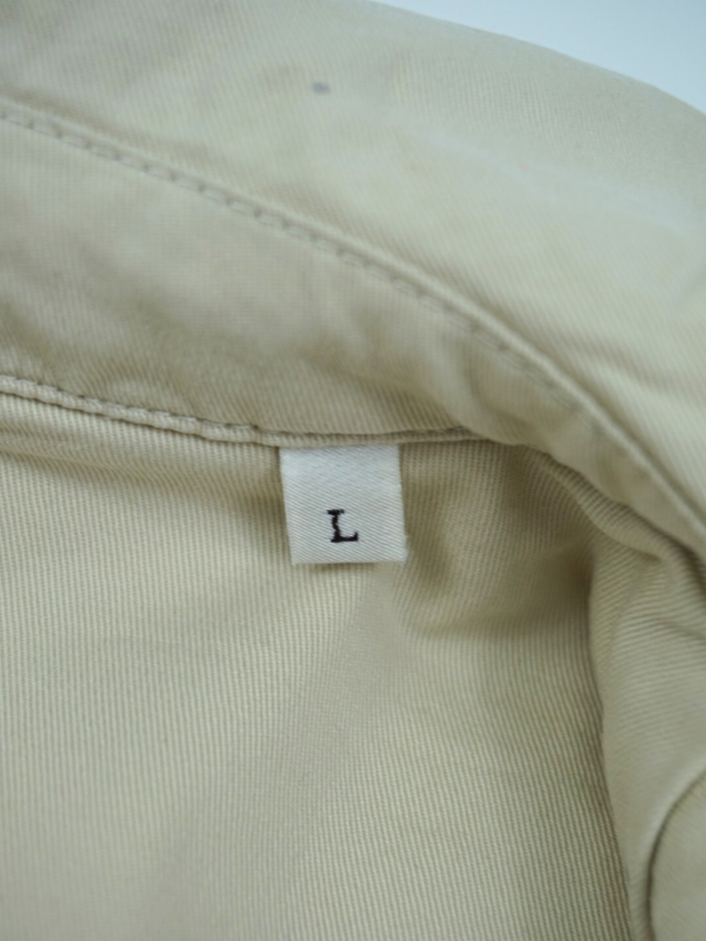 Veste Harrington beige à logo - Thomas Burberry