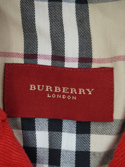 Veste rouge en velours côtelé - Burberry