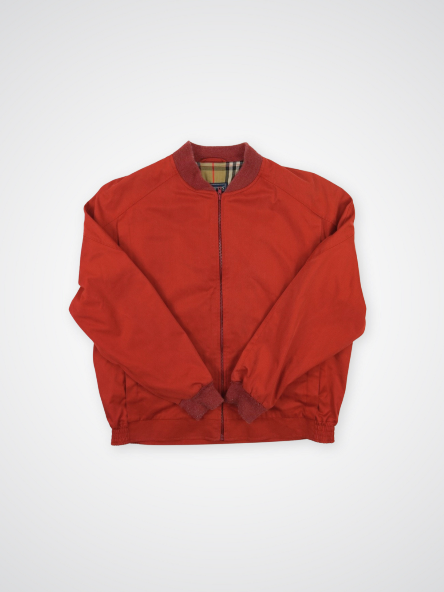 Veste style bombers rouge - Burberry