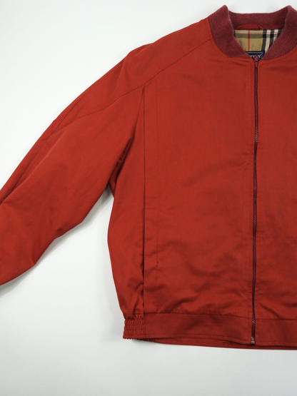 Veste style bombers rouge - Burberry