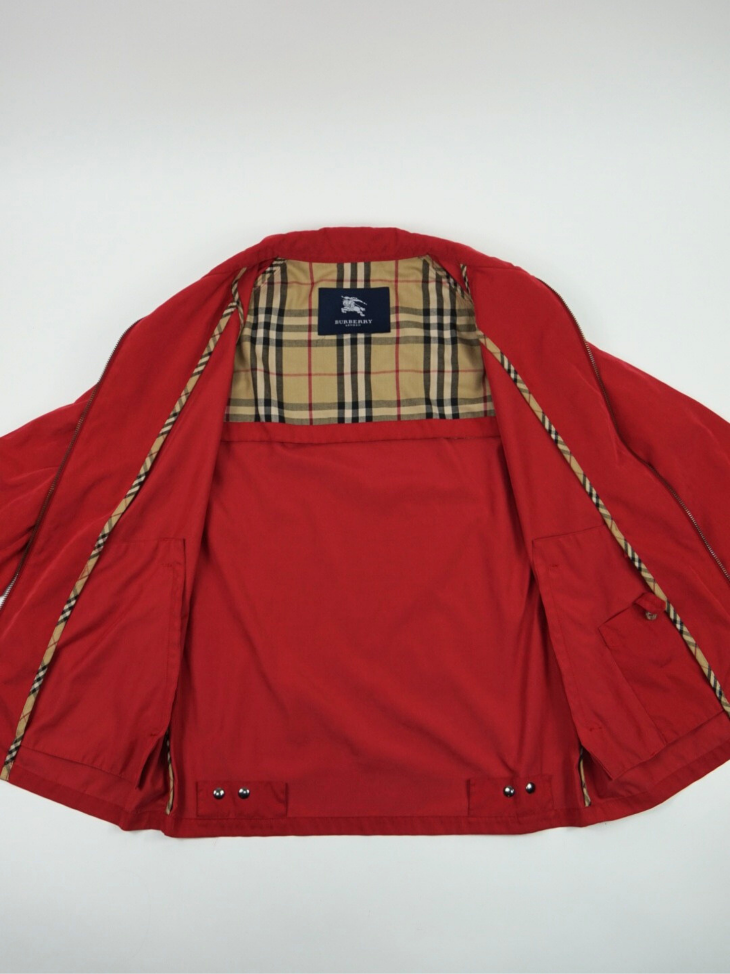 Veste Harrington rouge - Burberry