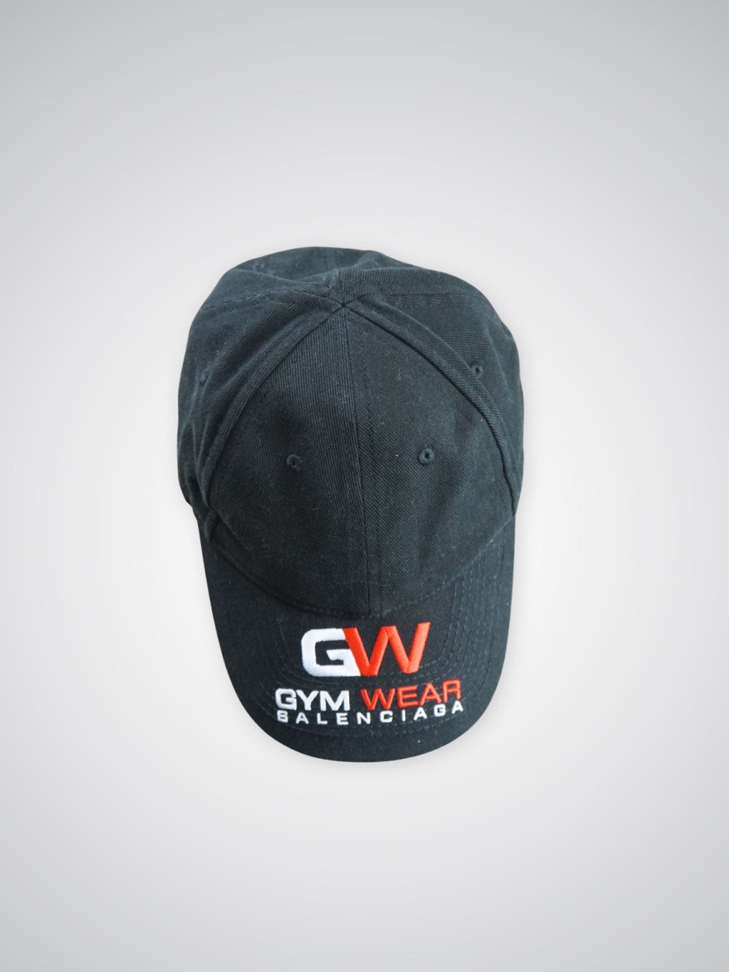 Casquette noire Balenciaga