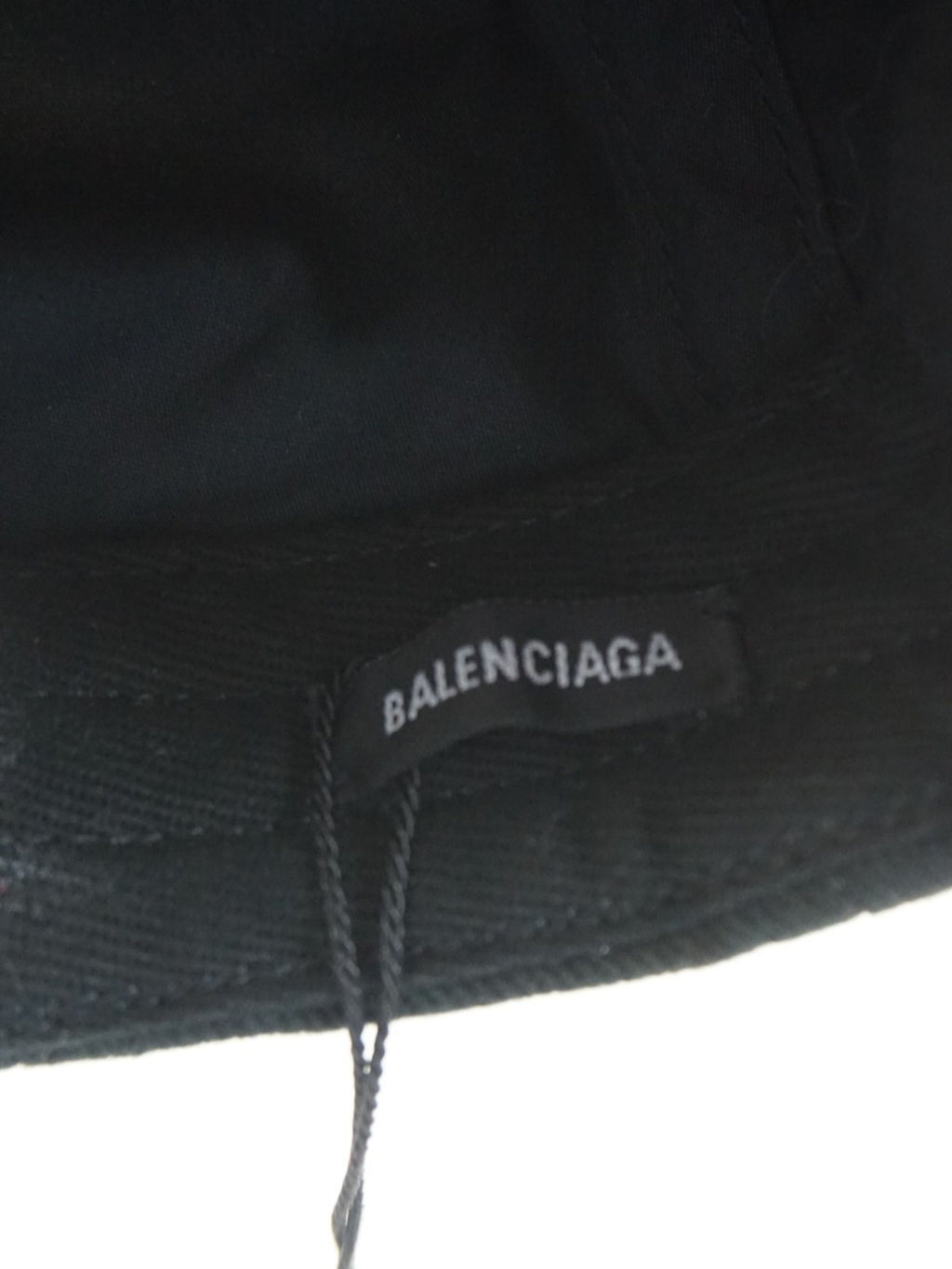 Casquette noire Balenciaga