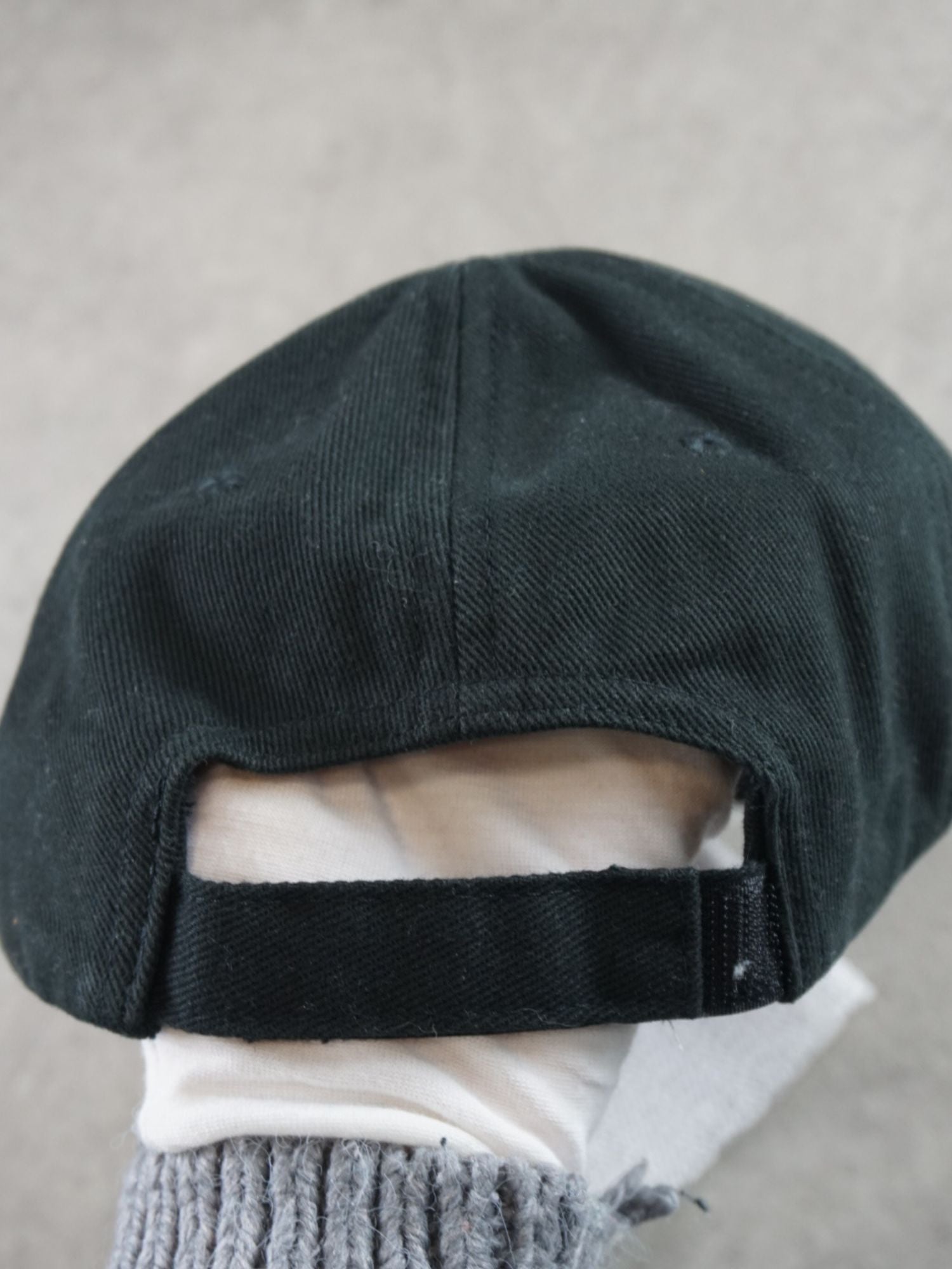 Casquette noire Balenciaga