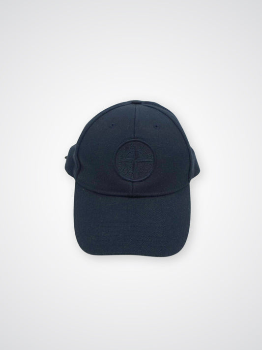 Casquette bleu marine à logo - Stone Island