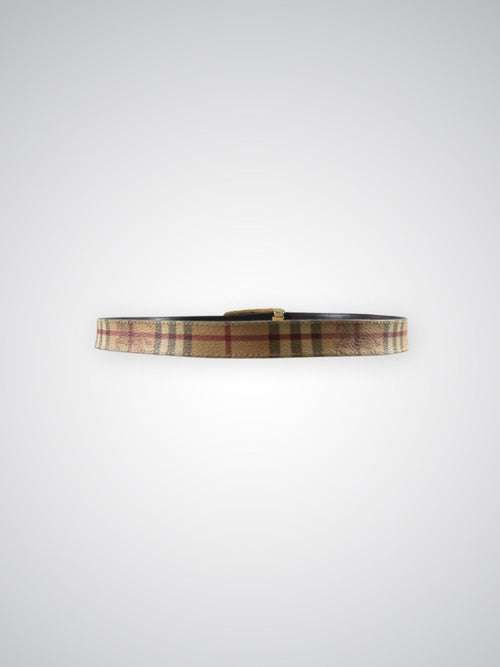 Ceinture Check Burberry