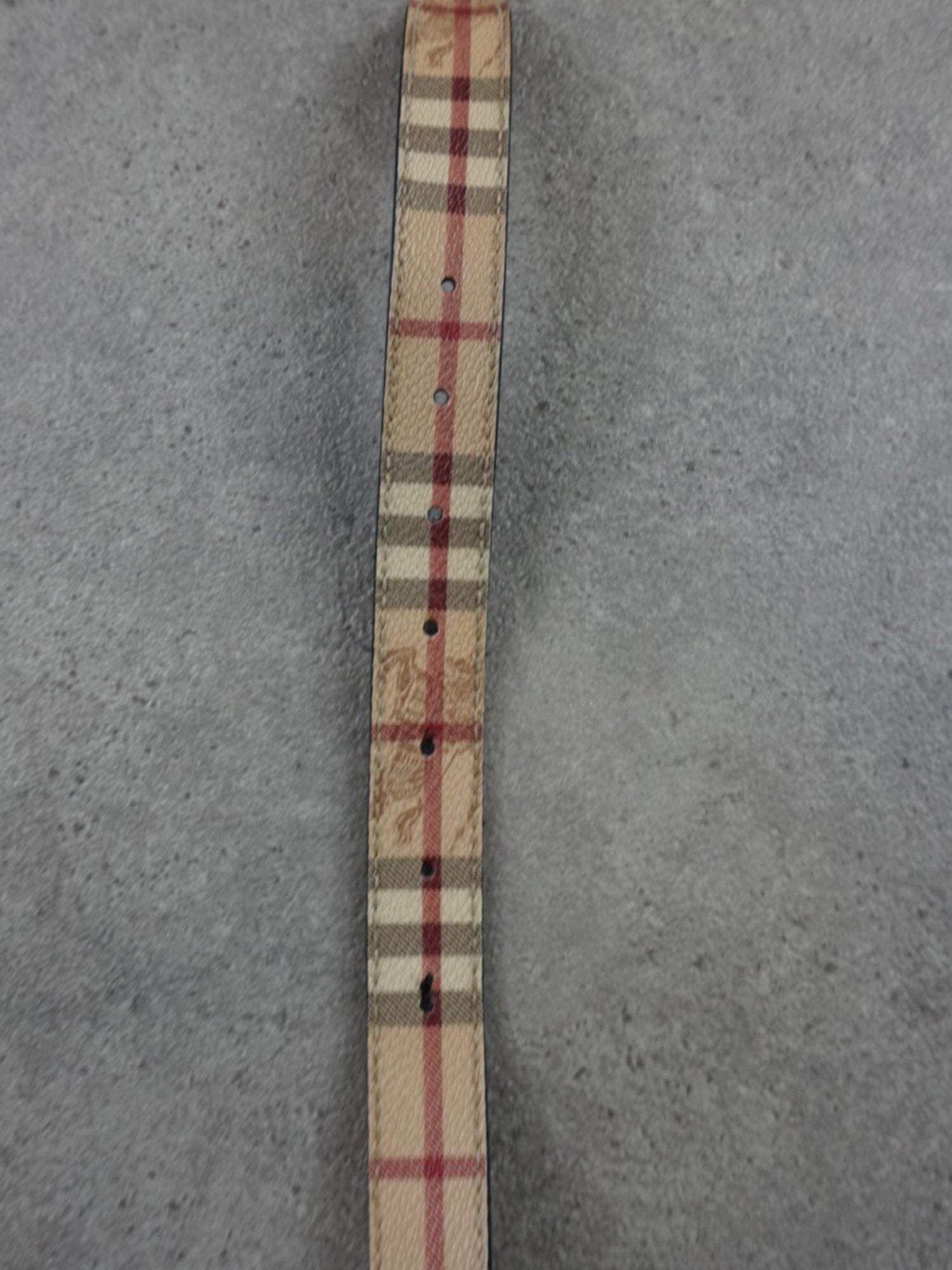 Ceinture Check Burberry