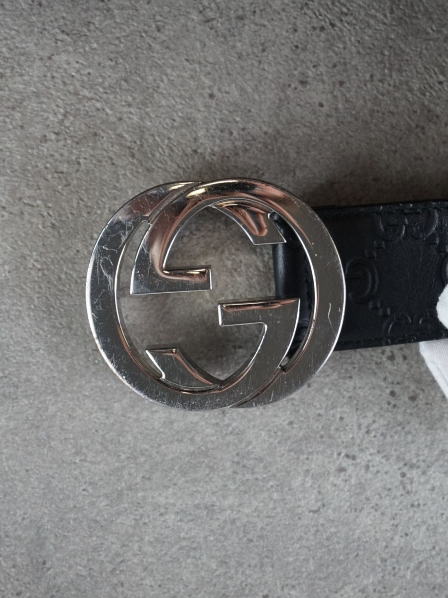 Ceinture Gucci monogramme