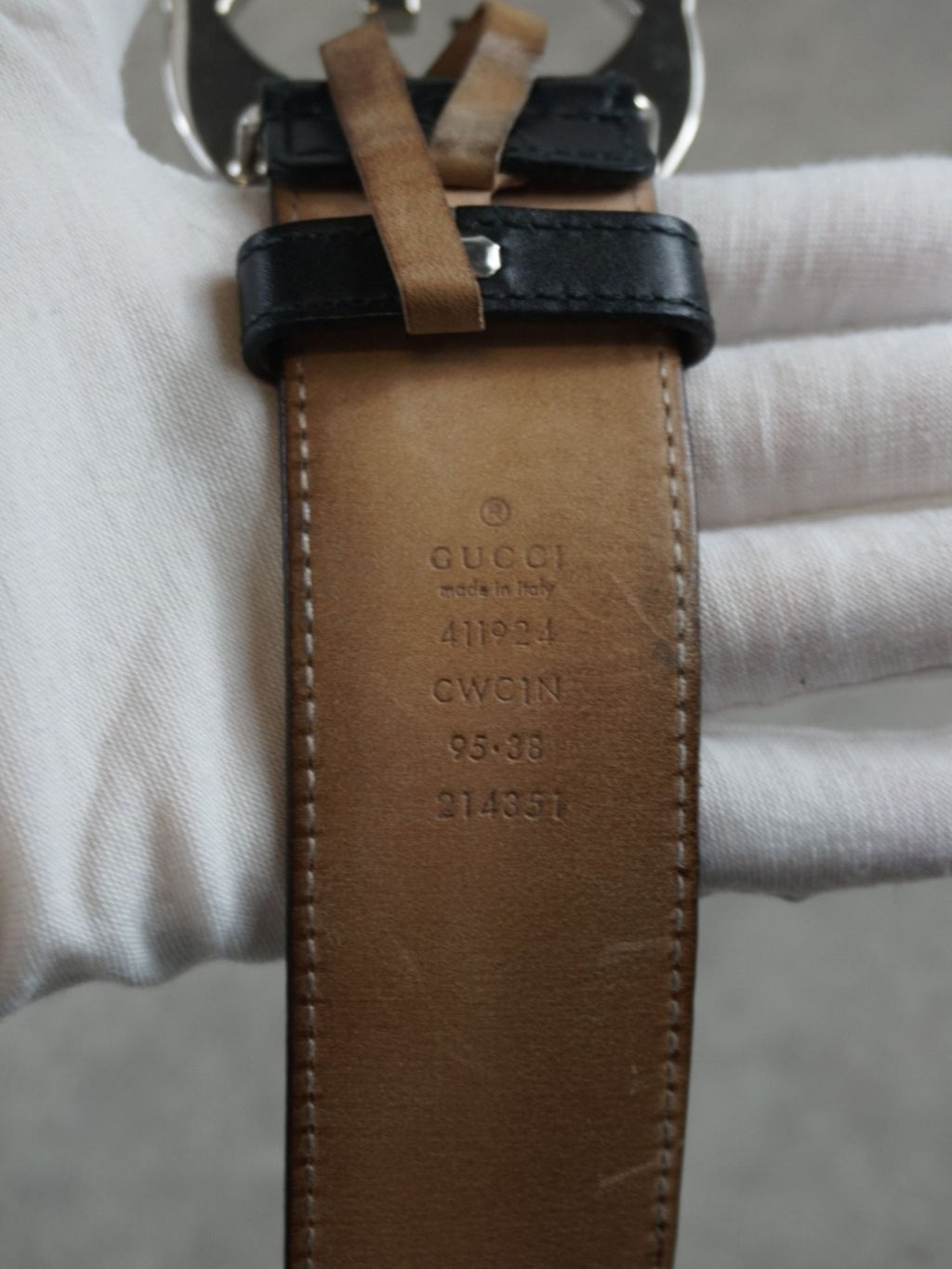 Ceinture Gucci monogramme