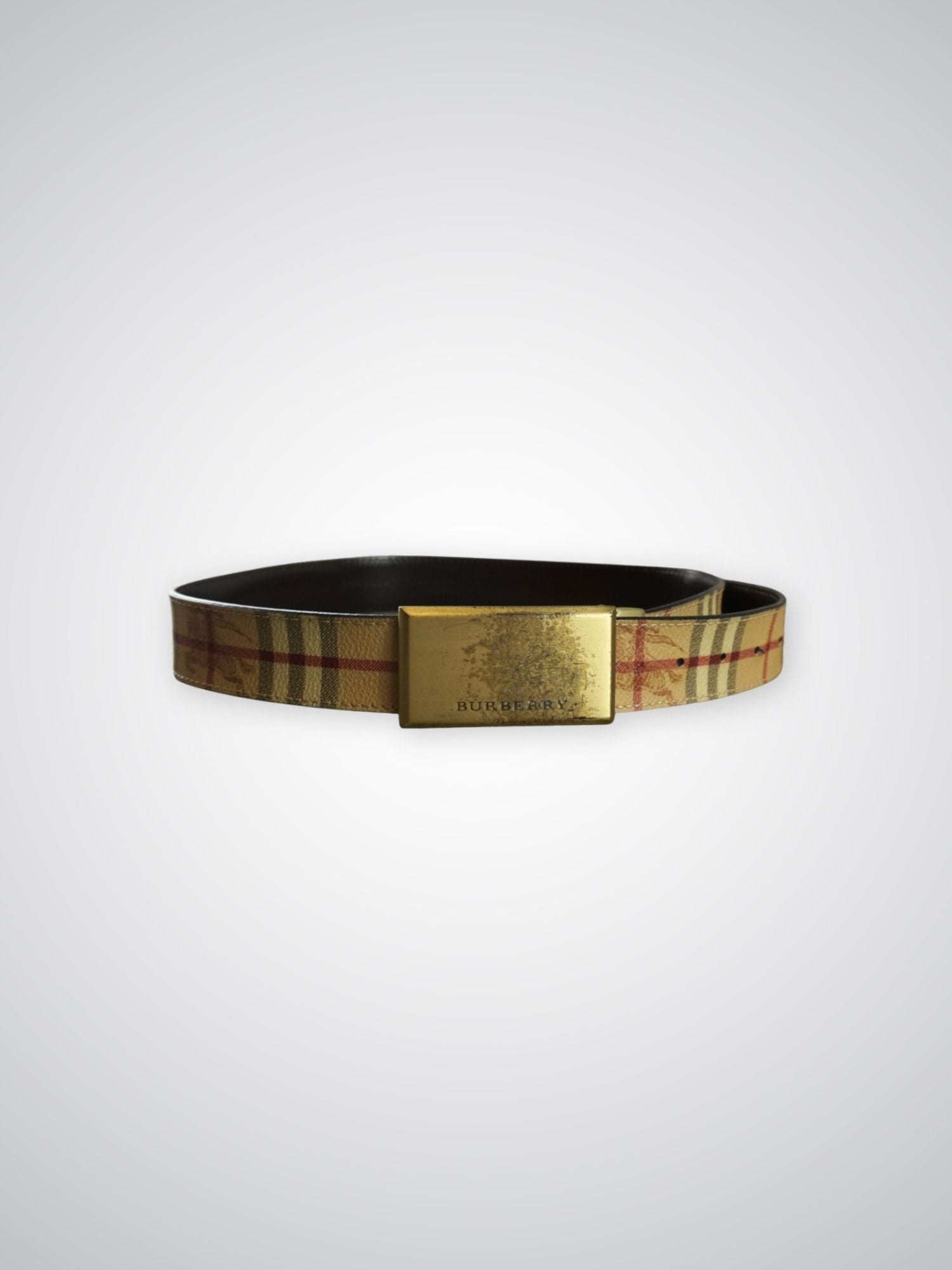 Ceinture Check Burberry
